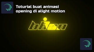 Tutorial buat animasi opening jj di alight motion ( intro light) 