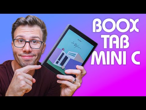 Boox Tab Mini C - In-Depth Review of the 7.8 Color E-Ink Android Tablet  PC. Does it make sense? 