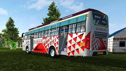 Tamilnadu Private Bus Mod In Bus Simulator Indonesia - Bussid Bus Mod - Bussid Car Mod - Bussid