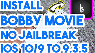Updated New Install Bobby Movie No Jailbreak/Crash On iOS 10/9.3.5/9.3.4/9.3.3 On iPhone/iPod/iPad