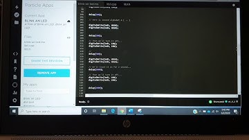 How to blink your name on Particle Argon device