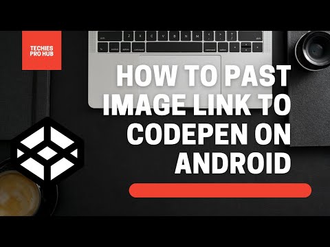 How To Past Image Link To Codepen On Android | how to use codepen | html | codepen.io postimage
