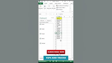 Clipboard Technique Excel || #shorts #youtubeshorts #shortsvideo