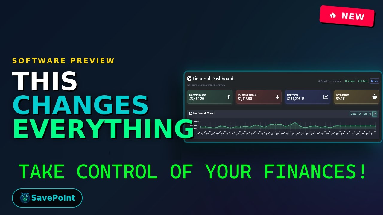 SavePoint Personal Finance App - A Quick Preview #shorts - YouTube