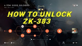 How to Unlock ZK-383 BATTLEFIELD 5 Tutorial Tips