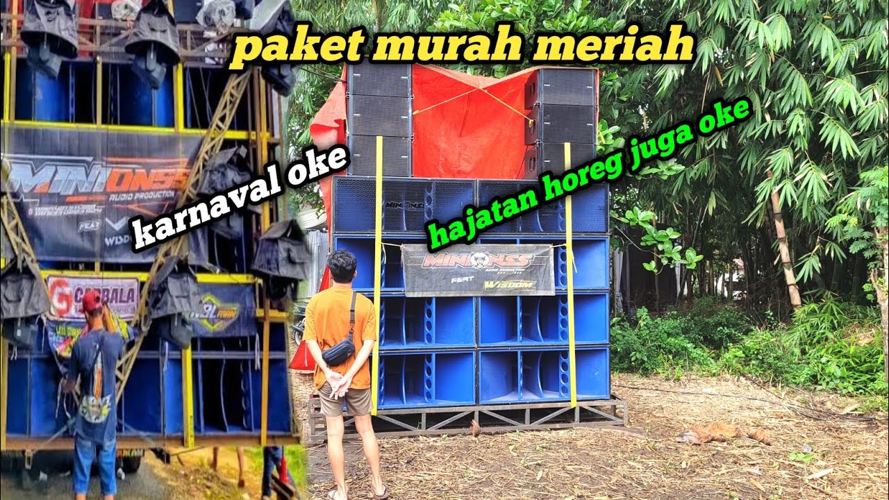 di jual lagi..!! paket siap bunyi siap karnaval dan cari cuan Minions audio