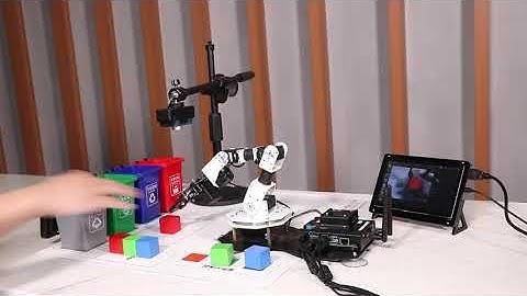 AI visual recognition robot garbage sorting system for Jetson Nano