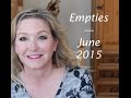 Empties—June 2015