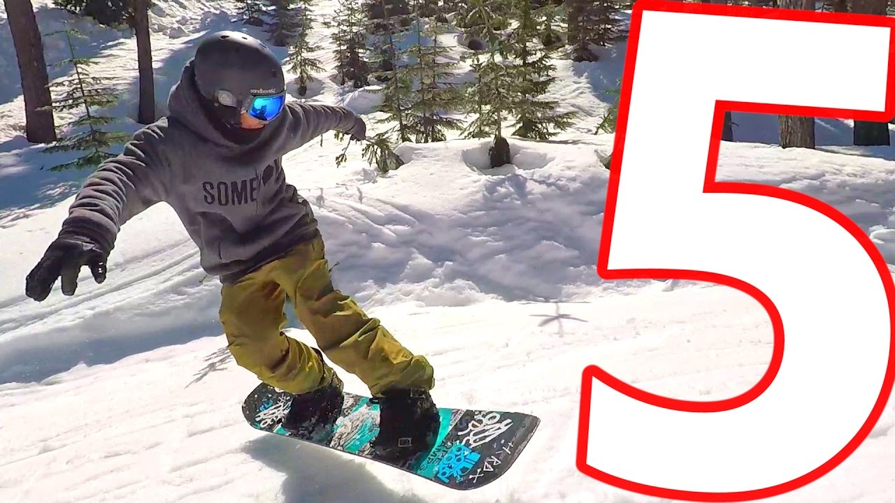 5 Snowboard Tricks In The Spring Terrain Park Youtube intended for snowboard tricks park regarding Household