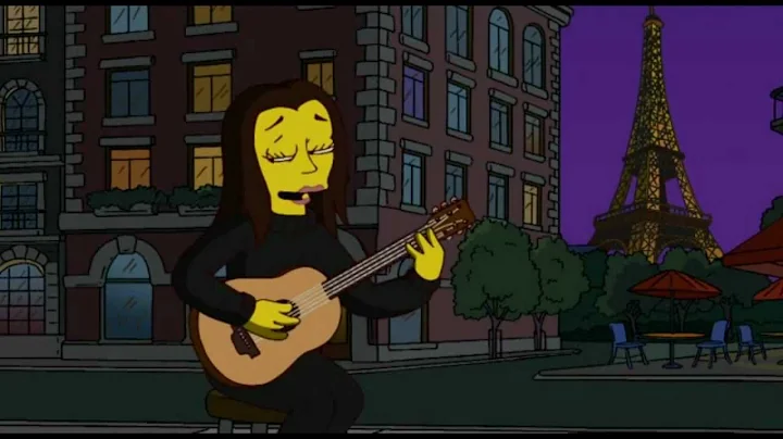 Anne Hathaway - Moon River (The Simpsons Season 21...