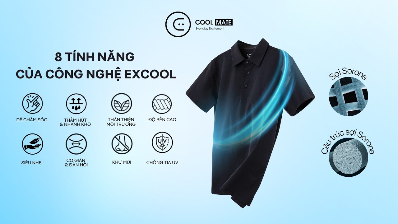 EXCOOL | CÔNG NGHỆ ĐƯỢC GIỚI THIỆU BỞI COOLMATE - YouTube