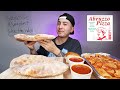 EATING A CHEESY Panzerotto And SAUCY Rigatoni With Meat Sauce From Abruzzo Pizza Mukbang