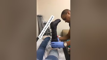 My Trick for a Short Leg Cast #shorts #injury #sportsmedicine