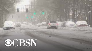 Multiple states declare emergencies as an arctic blast brings historic winter weather