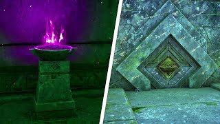 How to Open the Hidden Ruins Vault Guide (Flames Puzzle) - Fortnite