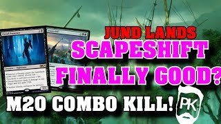 Jund Lands - Scapeshift Is Finally Good? Standard Combo Kill - Core Set 2020