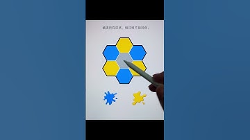 Fill all empty spaces; adjacent cells cannot be the same color. #game #trending #viral #shorts