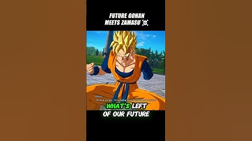 Future Gohan Meets Zamasu Lol 🤯 #crashout #futuregohan #sparkingzero #dragonballz #dbz