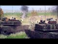 M1A2 ABRAMS ASSAULT vs T-72B3 DEFENSE