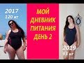 Похудела на 29 кг Мой Дневник питания Вторник или Что же я ЕМ и Худею