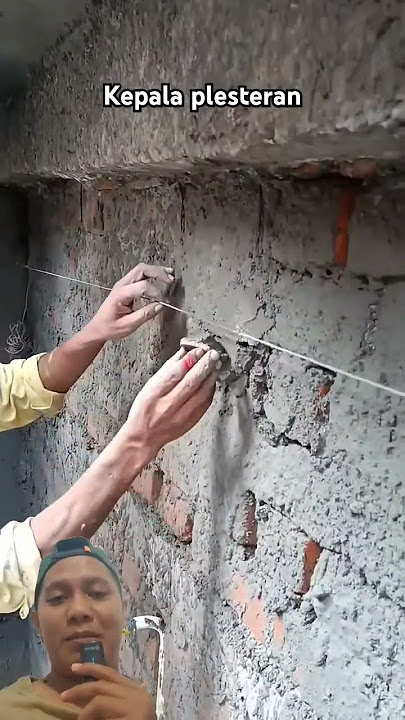 Quick way to make a wall plaster head #short #plasterhead