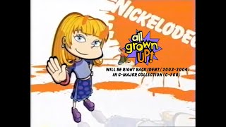 Nick All Grown Up Wbrb Ident 2003-2004 In G-Major Collection 0-100