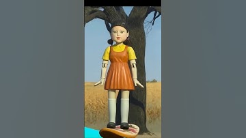 Squid Game Ai Mentality Hee surfing in no waves #squidgame #shorts #ai