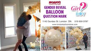 Gender Reveal Balloons London Ontario