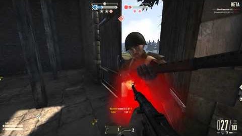 Heroes and Generals - Mp40 Killstreak Ended By TEAMKILL