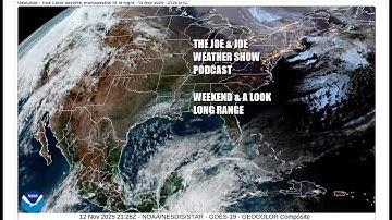 Joe & Joe Weather Show  Windy Chilly Weather Continues Showers This Weekend Northeast Mid Atlantic