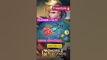 chou flicker tutorial🔥 #tutorial #gameplay #shorts  #mobilelegend #mlbb #gaming #proplayer