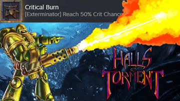 Melting The Frozen Depths With A Heavy Flamer! | Halls Of Torment