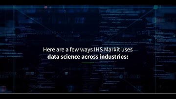 IHS Markit Data Science Use Cases