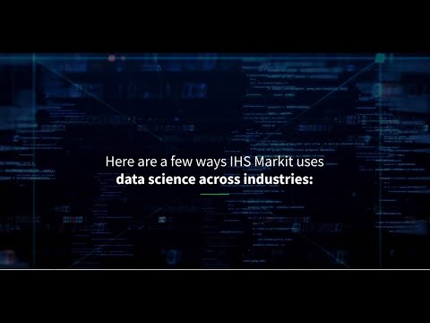 IHS Markit Data Science Use Cases