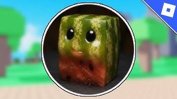 How to get the WATERMELON BLOCK BADGE in FIND THE NICHE AI FRUITS | Roblox