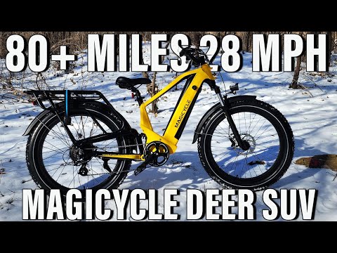 New Magic Cycle Deer SUV Ebike! 80+ Miles 28 MPH