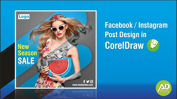 Trending Social Media Post Design in CorelDraw (Tutorial)