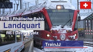 Swiss Trains | RE Landquart - Davos Platz | Rhätische Bahn - RhB ABe 8/12 Allegra - 3514 & 3510 ABB