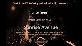 Sunrise Avenue - Lifesaver (Karaoke Version)