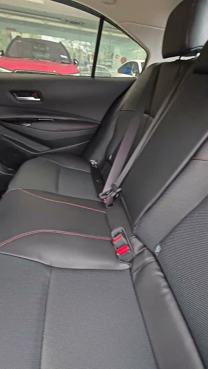 The New Toyota Corolla Altis GR Sport Rear Seat #corollaaltis #automobile #asianautodigest