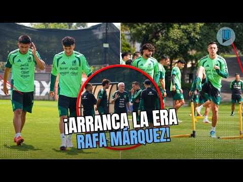 🇲🇽 RAFA MÁRQUEZ DIRIGE SU PRIMER ENTRENAMIENTO CON LA SELECCIÓN MEXICANA