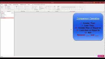Query 2 Comparison Operators