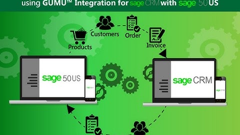 GUMU™ integration for Sage CRM with Sage 50 US