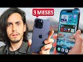 Iphone 15 pro experiencia de 3 meses  review en espaol