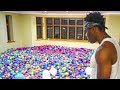 FILLING A ROOM WITH 150,000 BALLS!