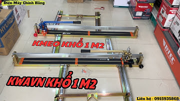 Bàn Cắt Gạch Men Đẩy Tay Khổ 1 Mét 2,  Bàn Cắt Gạch 1 Trục Đặc | Điện Máy Chính Hãng