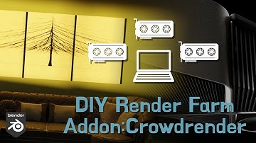 3 Steps to Utilize Idle GPU｜Blender Render Tools｜Crowdrender