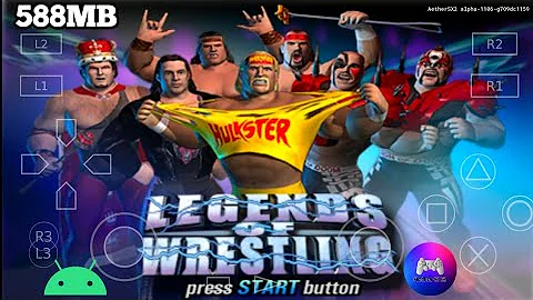 WWE Legend Of Wrestling PS2 Game for Aether SX2 Emulator on Android Device 2022 | Gameplay