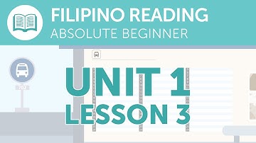 Filipino Reading for Absolute Beginners - Reading the Bus Schedule