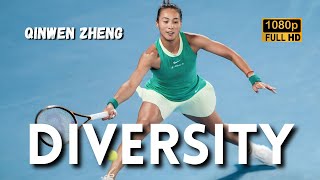 Qinwen Zheng - Mastering the Art of Tennis Shots | A Variety Showcase (1080p HD)